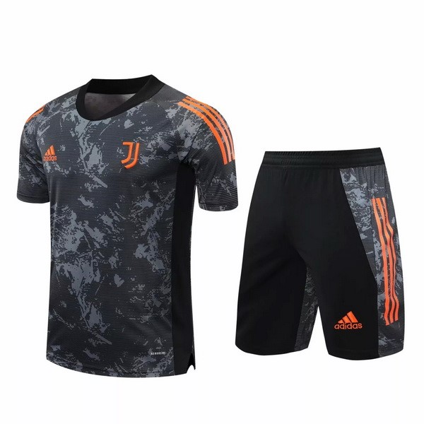 Entrenamiento Conjunto Completo Juventus 2020 2021 Gris Naranja